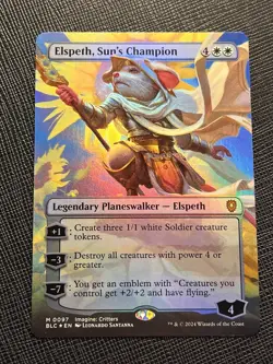 ELSPETH, SUN'S CHAMPION - MTG - FOIL - BLOOMBURROW - BLC - 2024 - NM - Image 1