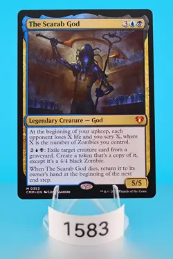 MTG The Scarab God Commander Masters Regular #353 - Image 1