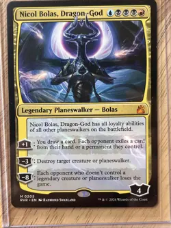 NICOL BOLAS, DRAGON-GOD - Ravnica - MTG - Magic the Gathering - Image 2