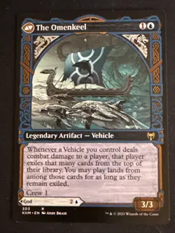1x Cosima, God of the Voyage (303) Showcase Kaldheim LP MTG Magic x1 MKE - Image 2
