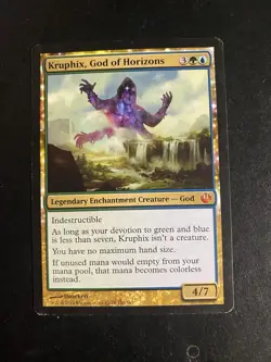 MTG - LP - Kruphix, God of Horizons - Journey Into Nyx - Image 1