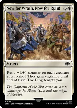 The Lord of the Rings - Now for Wrath, Now for Ruin! - MTG - NM - Image 1