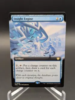 Insight Engine (Extended Art) Commander: Edge of Eternities Regular - Image 1
