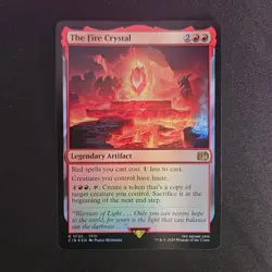 The Fire Crystal - Foil - NM - Universes Beyond: Final Fantasy - MTG - Image 1