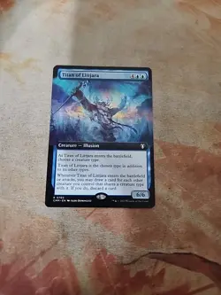 Titan Of Littjara Extended Art Commander Masters MTG NM - Image 1