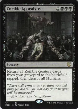 MTG Zombie Apocalypse (131) | NM | Cmd Innistrad: Midnight Hunt {MIC} - Image 1