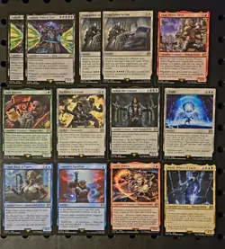 MAGIC THE GATHERING FINAL FANTASY LOT OF 13 RARES - Image 1