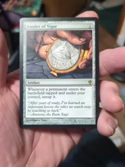 Amulet of Vigor ~ Worldwake [Near Mint][Magic MTG] - Image 1