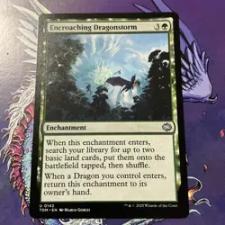 Encroaching Dragonstorm Tarkir: Dragonstorm Regular MTG M/NM - Image 1