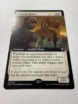 Wizened Mentor (Borderless) Commander: Aetherdrift Regular - Image 1