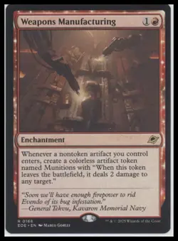 ? MTG Weapons Manufacturing - Edge of Eternities Regular Rare ? - Image 1