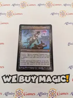 MTG | Blood Tribute | Zendikar | Foil | Moderately Played | English - Image 1