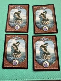 4x Island - Unglued - MTG - Magic the Gathering - x4 - Image 1