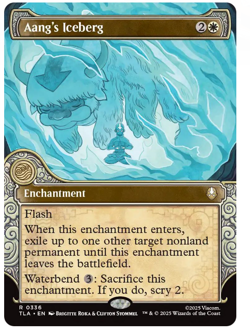 Aang's Iceberg - Showcase Avatar MTG - Image 1