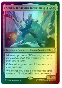 Sokka, Tenacious Tactician - Foil Avatar MTG - Image 1
