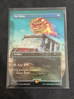 Sol Ring Twisted Metal (0912) (Rainbow Foil) Secret Lair Foil *In hand SHIPS NOW - Image 1
