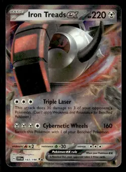Pokemon Iron Treads ex SV01: Scarlet & Violet Base Set #143/198 ESE - Image 1