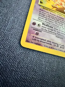 Pokemon TCG Mr. Mime Jungle 6/64 Holo Unlimited Holo Rare - Image 2
