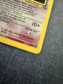Pokemon TCG Mr. Mime Jungle 6/64 Holo Unlimited Holo Rare - Image 3