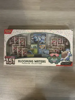 Pokemon TCG 151 Blooming Waters Premium Collection - New/Factory Sealed - Image 1