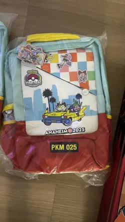 2025 Pokemon World Championships Backpack Anaheim California Worlds - Image 1