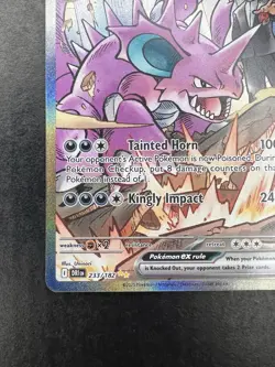 Team Rocket's Nidoking ex 233/182 Sv10: Destined Rivals SIR Holo Pokemon TCG NM - Image 5