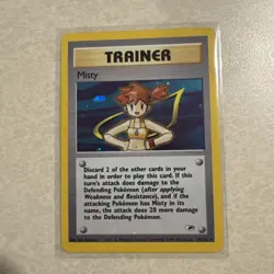 Pokemon TCG Misty Gym Heroes 18/132 Holo Unlimited Holo Rare 🔥 - Image 1