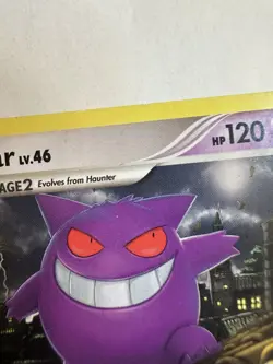 Gengar 17/99 Arceus Regular Rare 2009 Vintage Pokemon TCG (LP) - Image 3