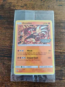 Pokemon TCG - Groudon 81/186 Celestial Storm Legendary Stamp Promo Sealed. - Image 1