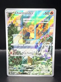 Pokemon TCG Obsidian Flames Charmander 044 SVP EN Black Star Promo - Image 1
