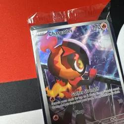Charcadet 022 ETB Black Star Promo - Pokemon TCG Phantasmal Flames - NM+/SEALED - Image 2