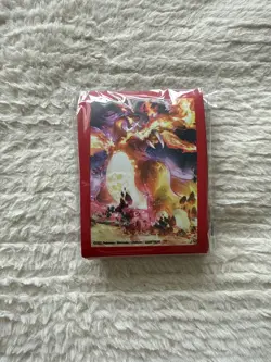 Pokemon Charizard UPC accessories Gold Coin, Sleeves, Damage Counter, Dice, LOT - Image 5