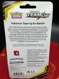2x Team Up Checklane Blister Packs Pokemon Pikachu SM162 & Mimikyu SM163 Sealed - Image 4