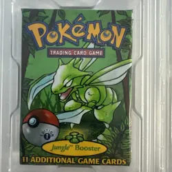 Pokemon WOTC Jungle Foil Pack 1st Edition Scyther PSA 10 - Image 4