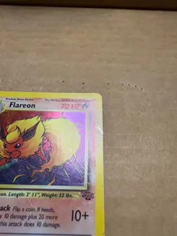 Pokemon TCG Flareon Jungle 3/64 Holo Unlimited Holo Rare - Image 4