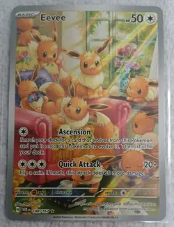 Eevee 188/167 Pokemon CCG Sv06: Twilight Masquerade Holo - Image 1