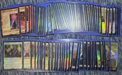 Magic the Gathering Final Fantasy Foil Lot! 181 total cards with no duplicates. - Image 1