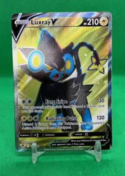 Pokemon Card Luxray V 168/189 Astral Radiance Full Art Holo Rare NM - Image 1