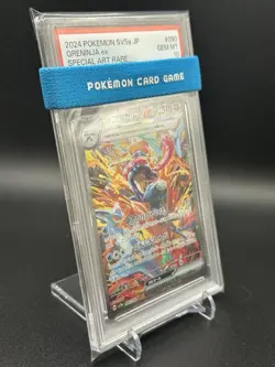 PSA 10 Greninja ex SAR 090/066 Crimson Haze sv5a Pokemon Card Japanese - Image 4