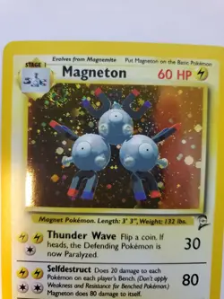 Magneton Base Set 2 Holo Pokemon Card WOTC NM - Image 4
