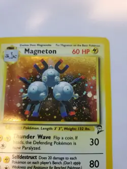 Magneton Base Set 2 Holo Pokemon Card WOTC NM - Image 5