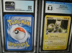 CGC Graded 8.5 Mewtwo 24/110 Ex Holon Phantoms Rare Pokemon Card - Image 1