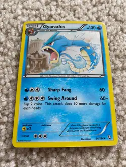 Gyarados 24/124 Holo Rare Dragons Exalted Pokemon Card 2012 LP M - Image 1