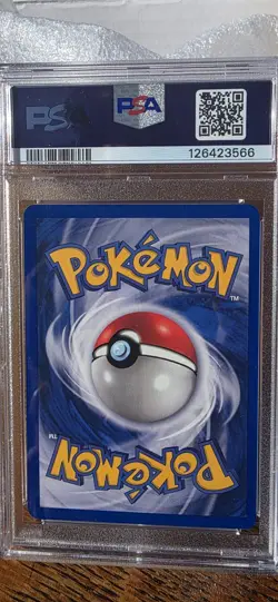 Dark Vileplume First Edition PSA 8 Pokemon Card With Holo Swirl #13/82 - Image 3