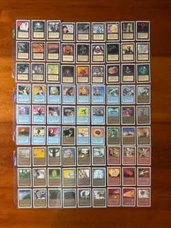 MTG - Revised Edition - Complete Set 306 WOTC Cards - Dual lands - 1994 - NM/M - Image 1