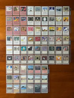 MTG - Revised Edition - Complete Set 306 WOTC Cards - Dual lands - 1994 - NM/M - Image 4