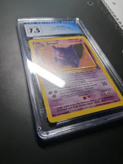 CGC 7.5 Gengar 1999 Fossil 1st Edition 20/62 Pokemon Card - Image 2