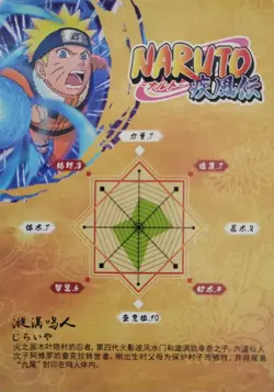 Naruto Uzumaki HY-CP-008 Naruto Kayou Card Full ART - Image 2