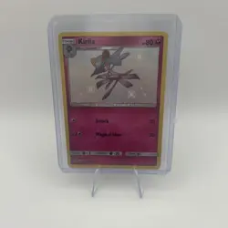 Pokemon TCG Kirlia SV35/SV94 Hidden Fates Shiny Vault Holo Rare Card - Image 1