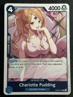Charlotte Pudding OP06-047 - Wings of the Captain - One Piece Card Game OPTCG EN - Image 1